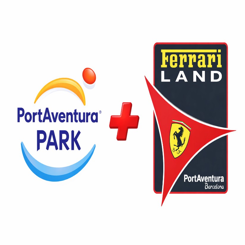 3 Days, 2 Parks: PortAventura Park & Ferrari Land – Open-Date Tickets