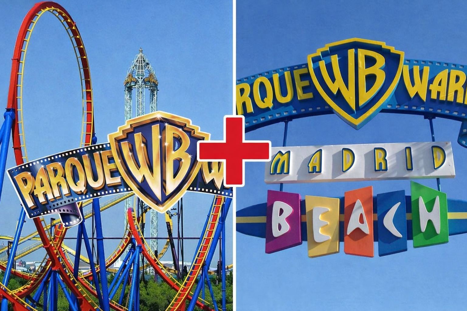 Mejor Precio 1 Día 2 Parques, Warner + Warner Beach