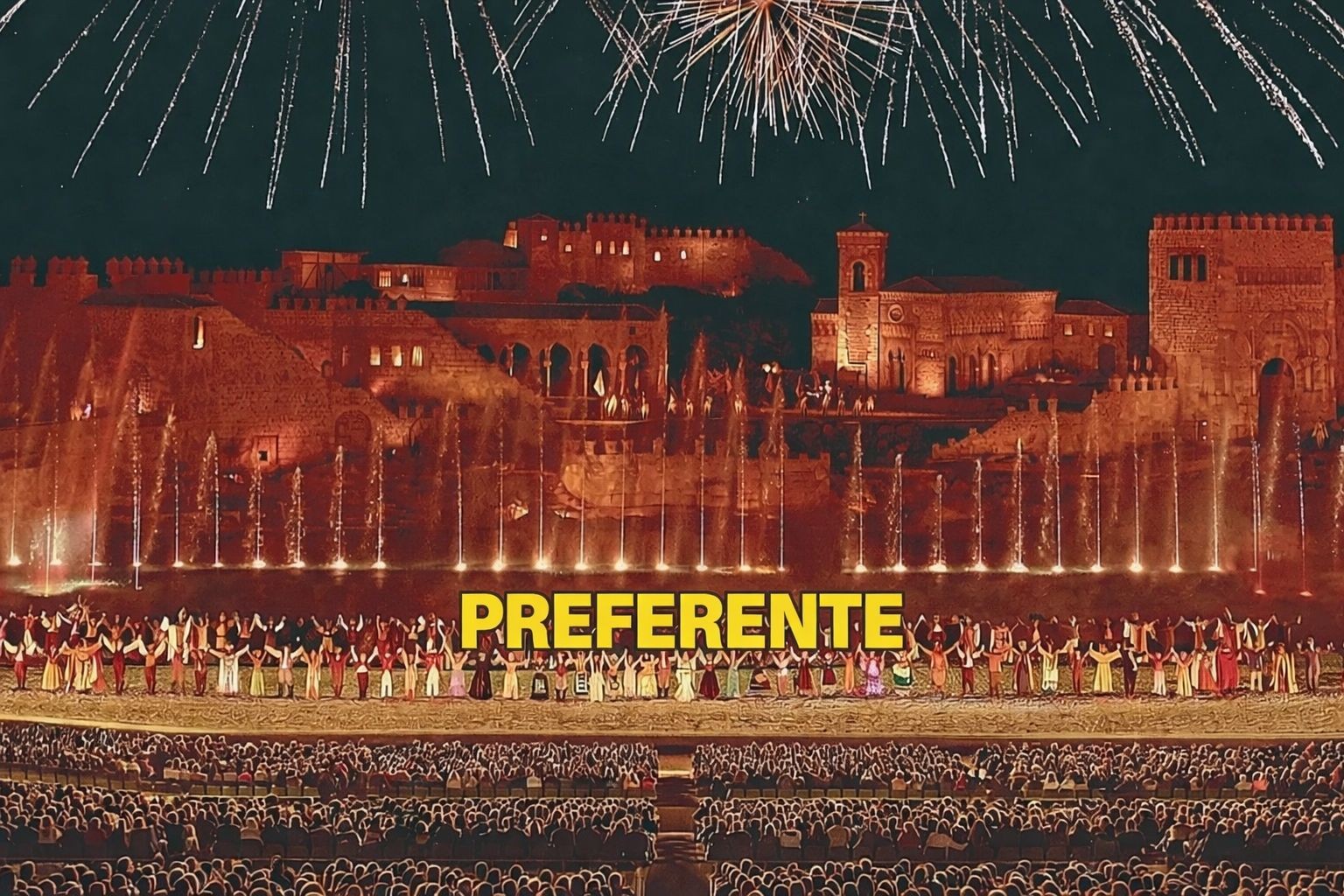 Opción 2: Espectáculo Nocturno "El Sueño de Toledo" Preferente