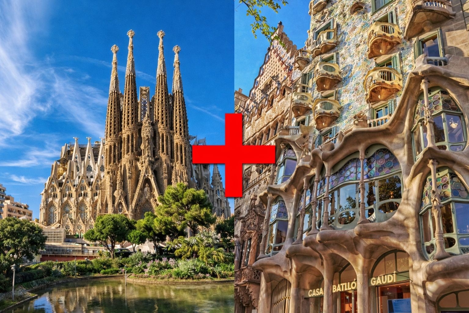 Casa Batlló + Sagrada Familia "Acceso Rápido"