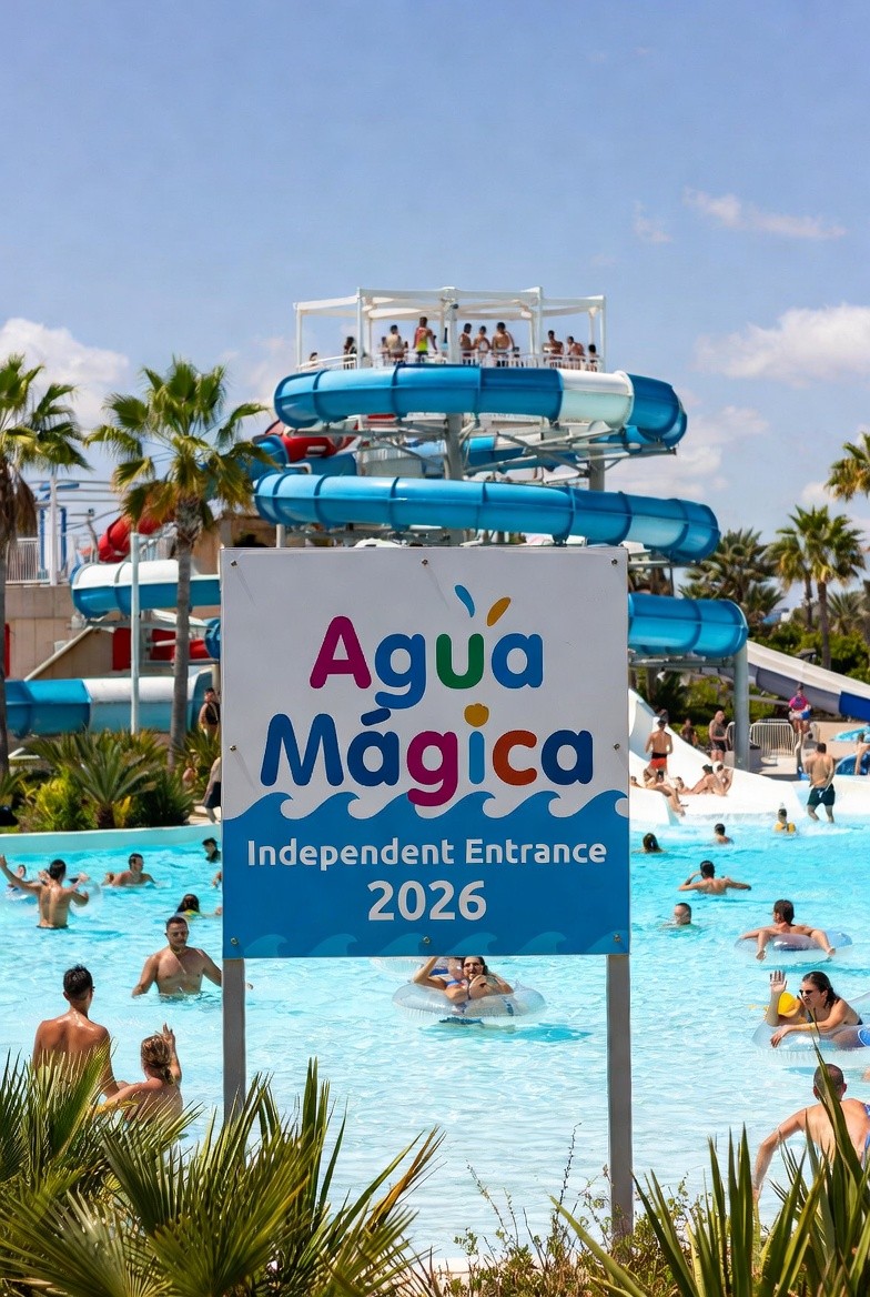 ¡Gran novedad 2026 en Isla Mágica! Agua Mágica ya tiene entrada independiente: ¡ven solo a refrescarte!