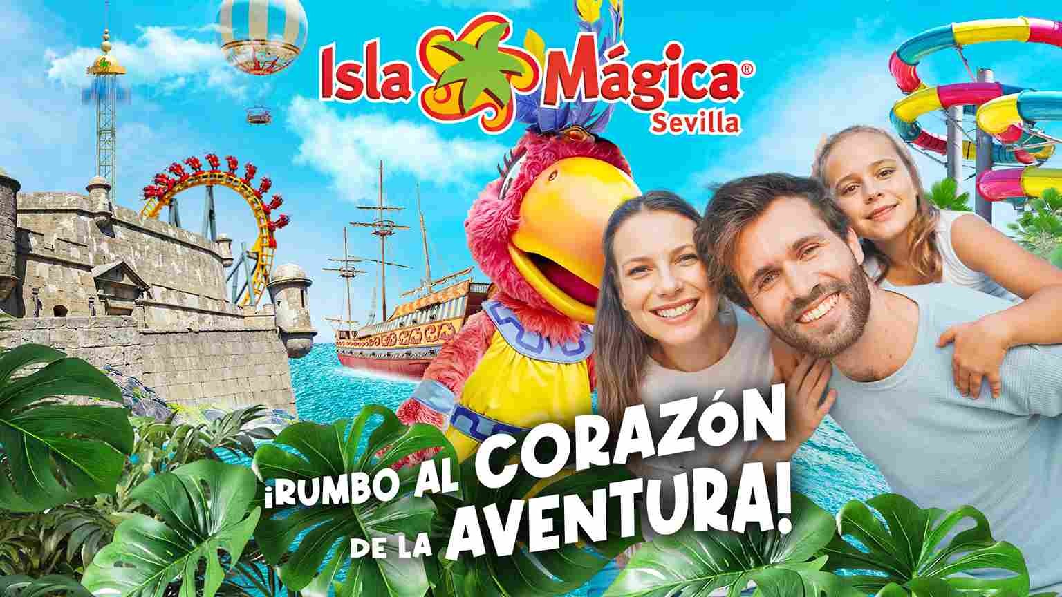Oferta Isla Mágica: Pack 3 Entradas Adultos