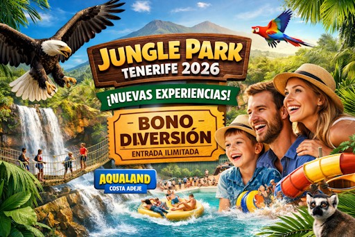 Jungle Park Tenerife en 2026: nuevas experiencias y el Bono Diversión que revoluciona el ocio en la isla