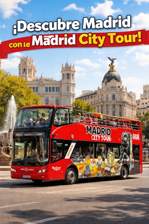 Madrid City Tour: Descubre la capital en autobús con las últimas novedades turísticas