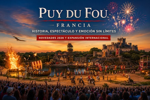 Puy du Fou Francia sigue creciendo en 2026: expansión internacional y nuevas experiencias históricas