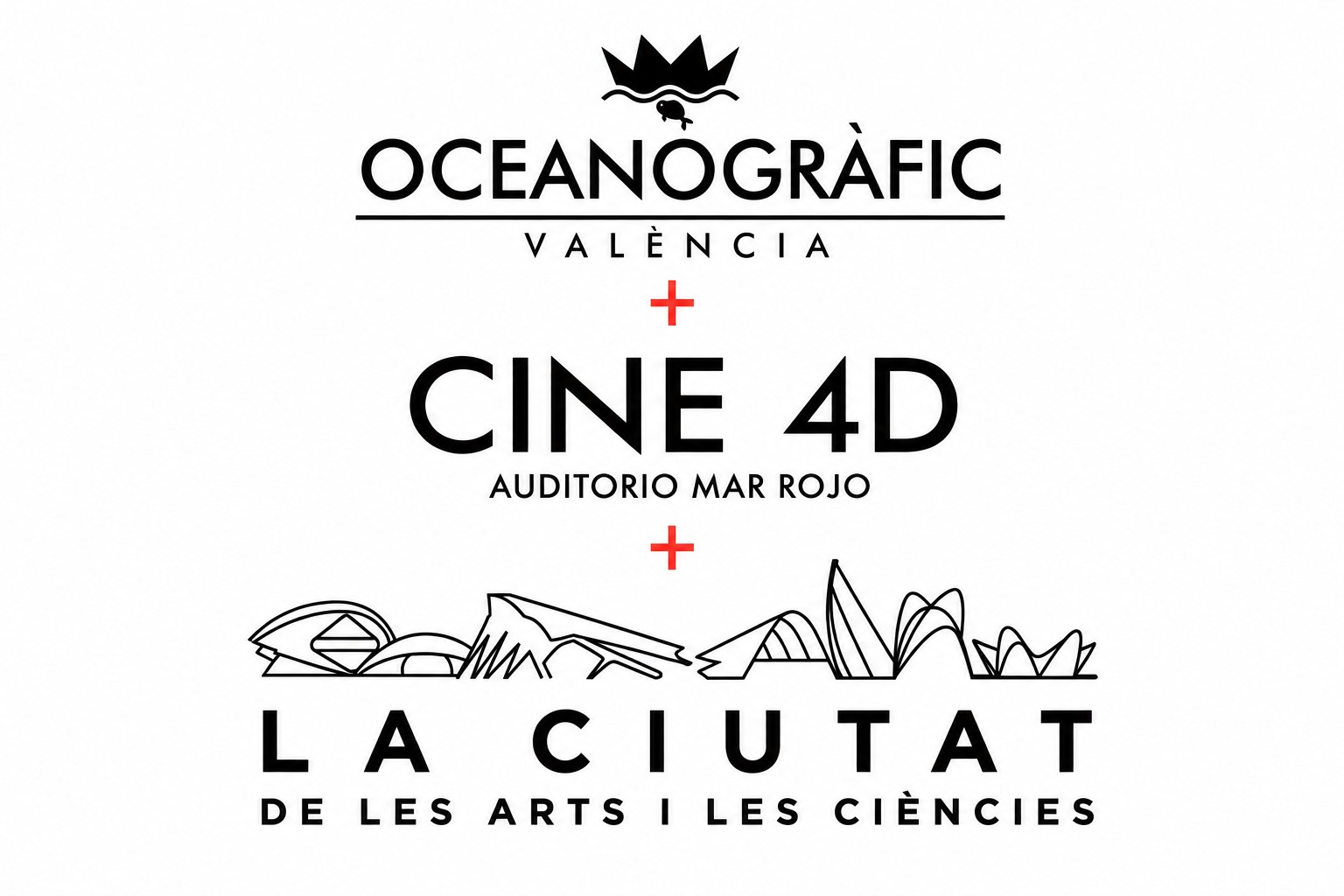Oceanogràfic + Museo + Cine 4D