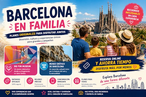 Qué hacer en Barcelona con niños y en familia: los mejores planes de ocio para disfrutar de la ciudad