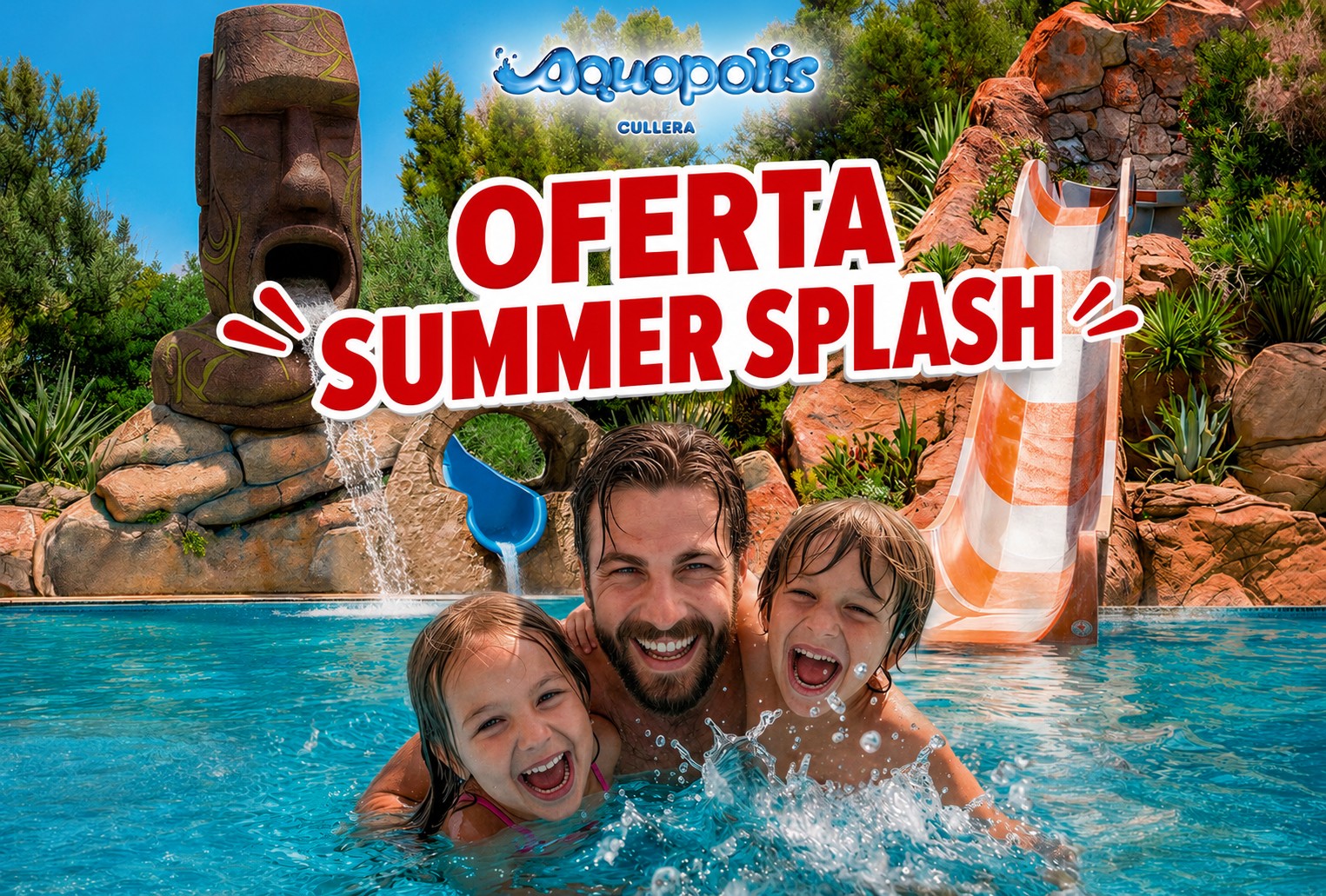 Summer Splash-Angebot – 35 % Rabatt im Aquópolis Cullera!